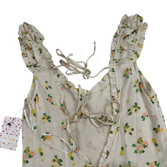 Free People Like A Lady Mini Dress in Cactus Flower Combo S NWT - Picture 13 of 16